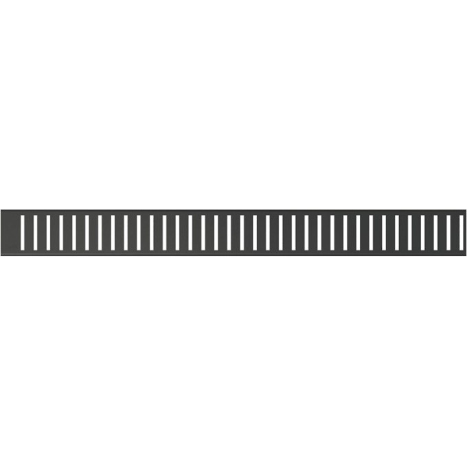 Решетка ALCAPLAST PURE-850BLACK для водоотводящего желоба